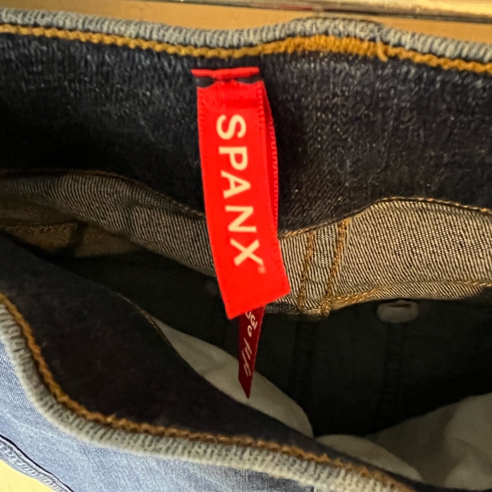 SPANX Dark Blue Skinny Jeans - Picture 4 of 8